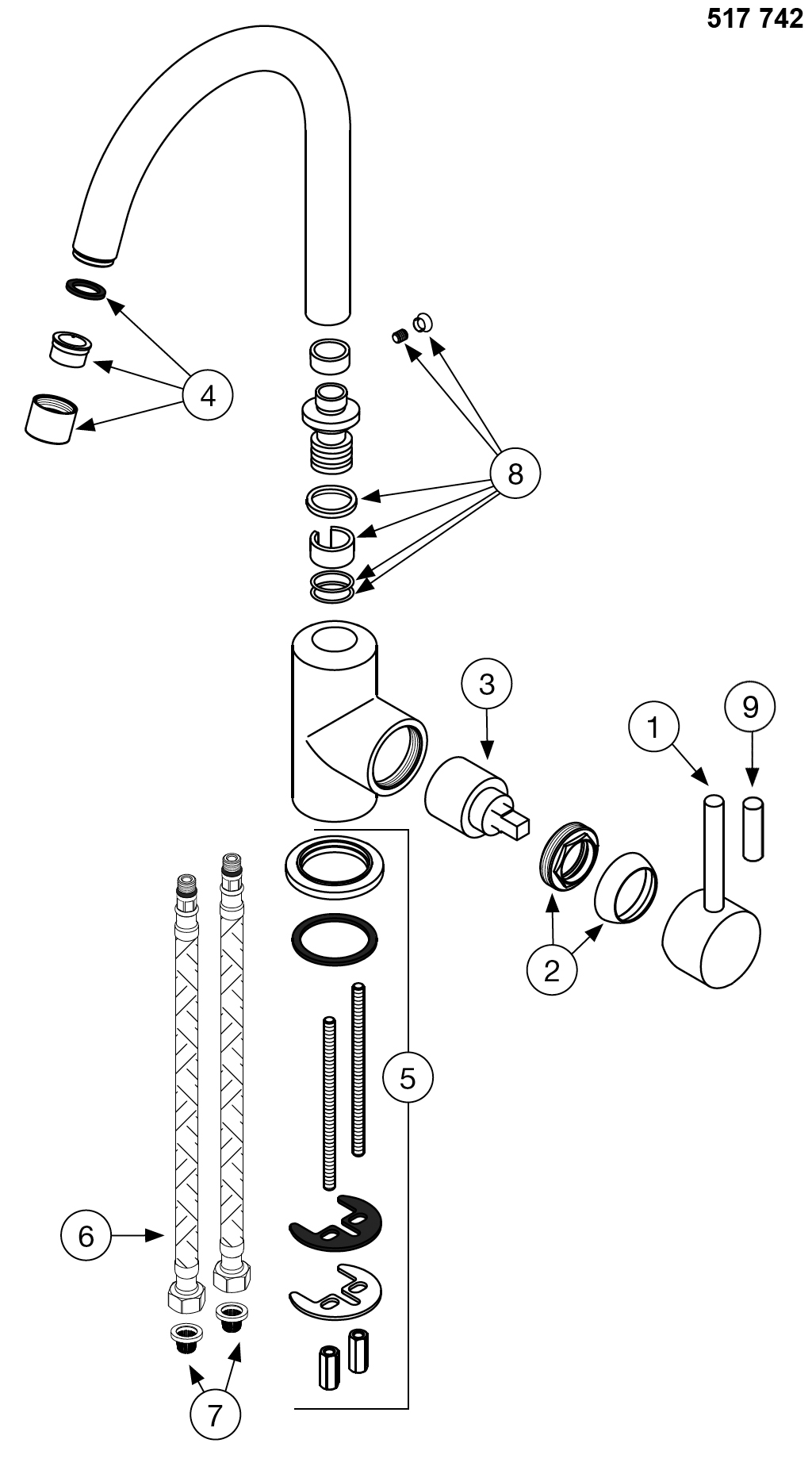 BLANCO MIDA Metaloverflader BLANCO MIDA Metaloverflader